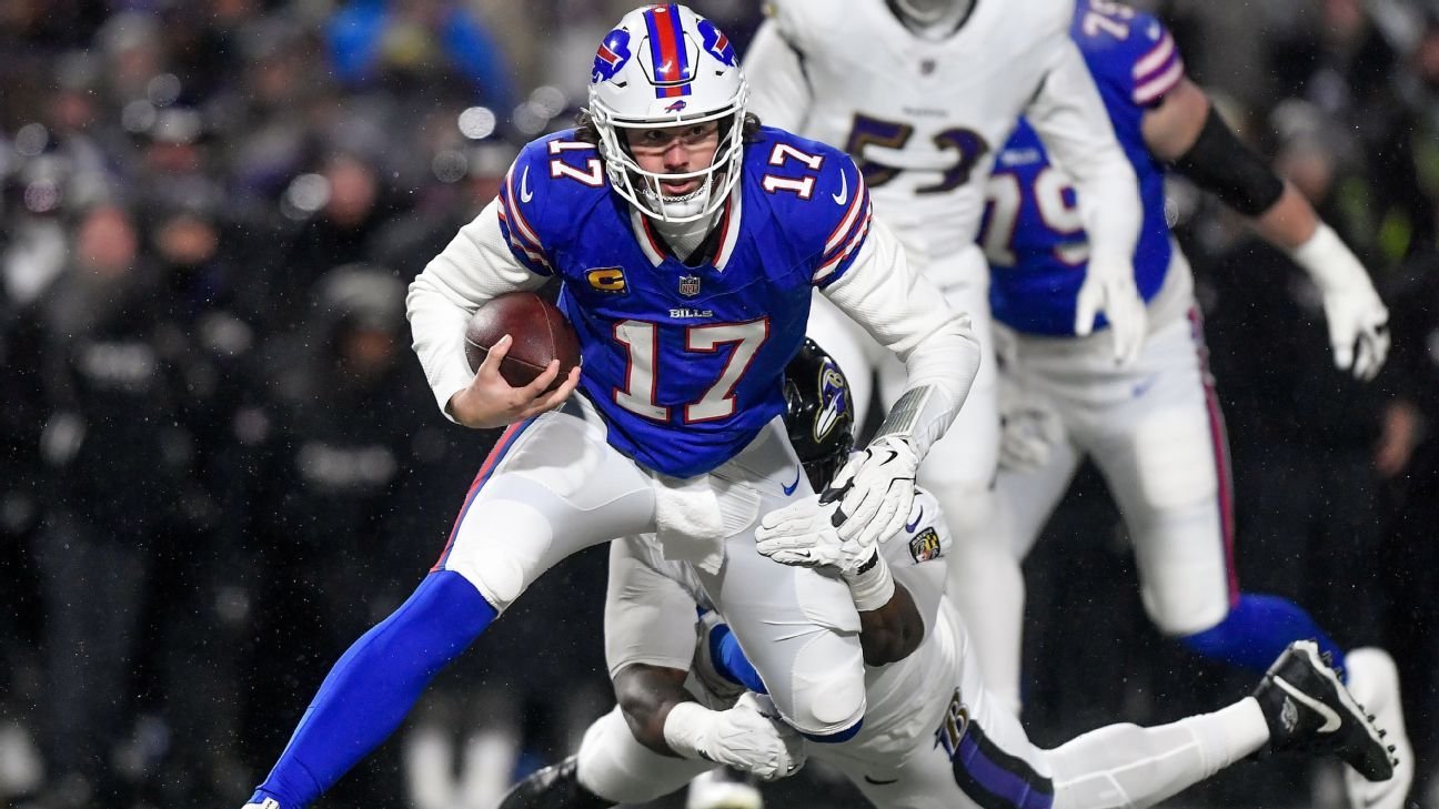 Josh Allen moves Bills ahead of Ravens on 1-yard TD rush