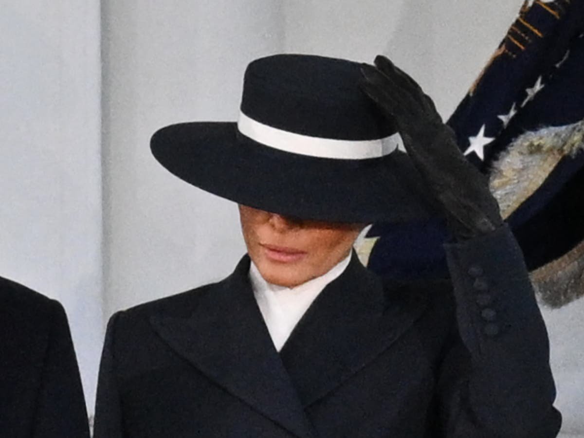 What is Melania Trump wearing on Inauguration Day?