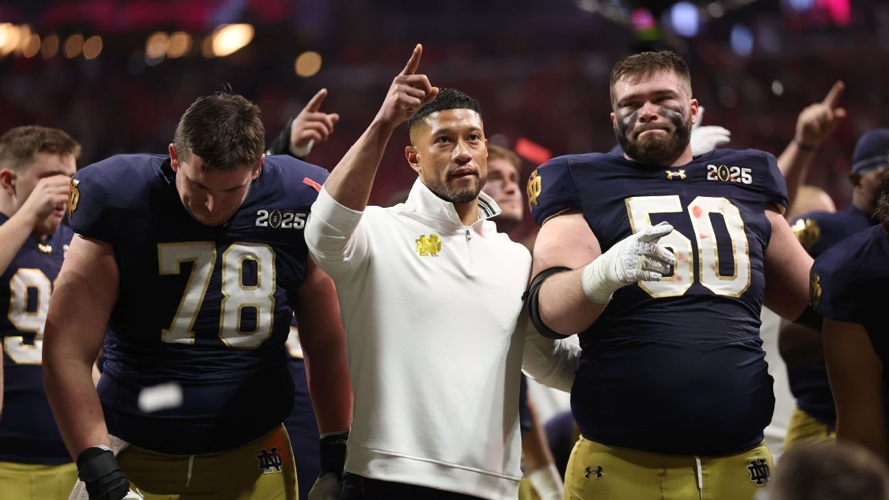 ‘We’ve changed the narrative’: Notre Dame sees bright future despite title game loss