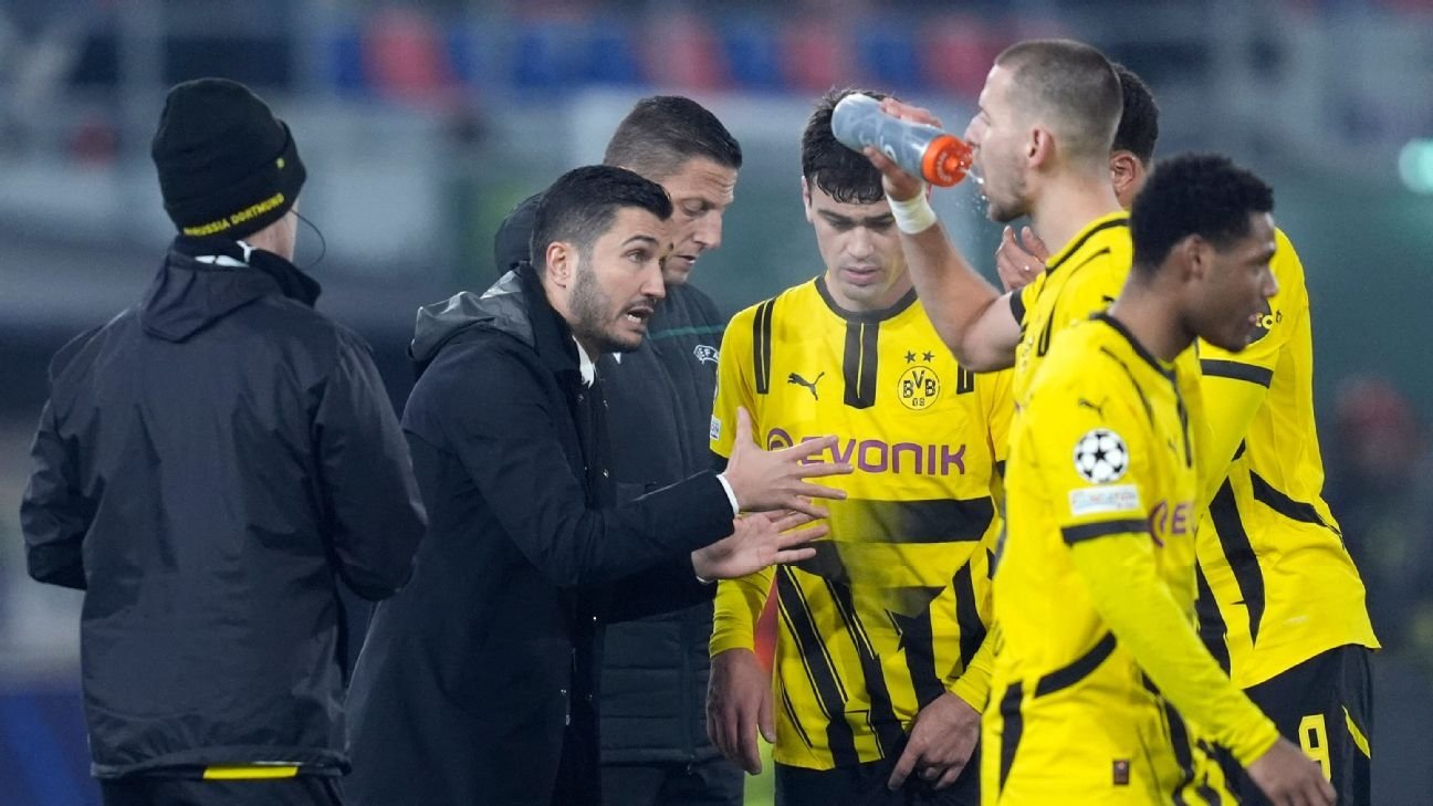 Dortmund coach Sahin open to exit if he is the problem