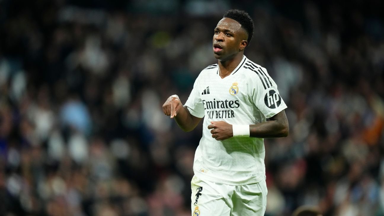 Vinícius eyes Ronaldo’s Brazilan record at Madrid after 100th goal