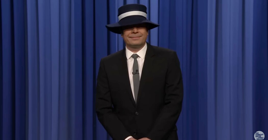 Jimmy Fallon: Melania’s Hat Is Her ‘Very Own Border Wall’