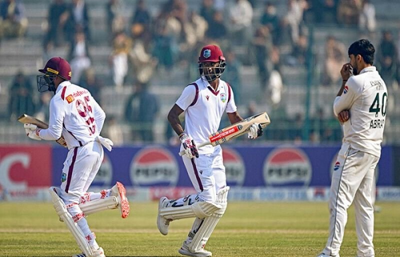 Brathwaite half century lifts West Indies to 129-5 against Pakistan in Multan Test