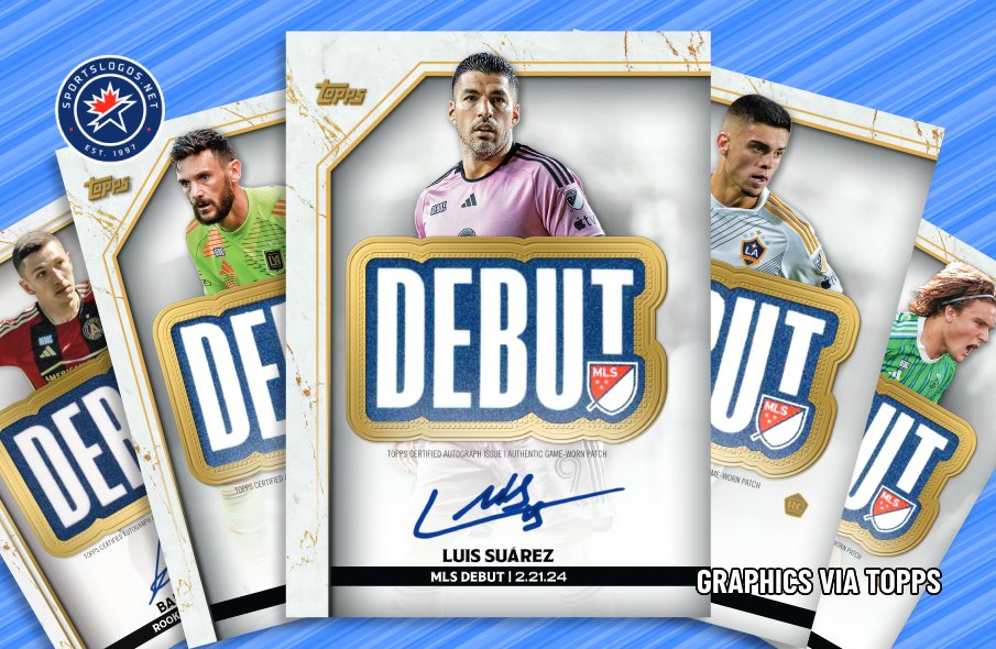 Topps, MLS Release 1-of-1 Debut Patch Autograph Cards – SportsLogos.Net News