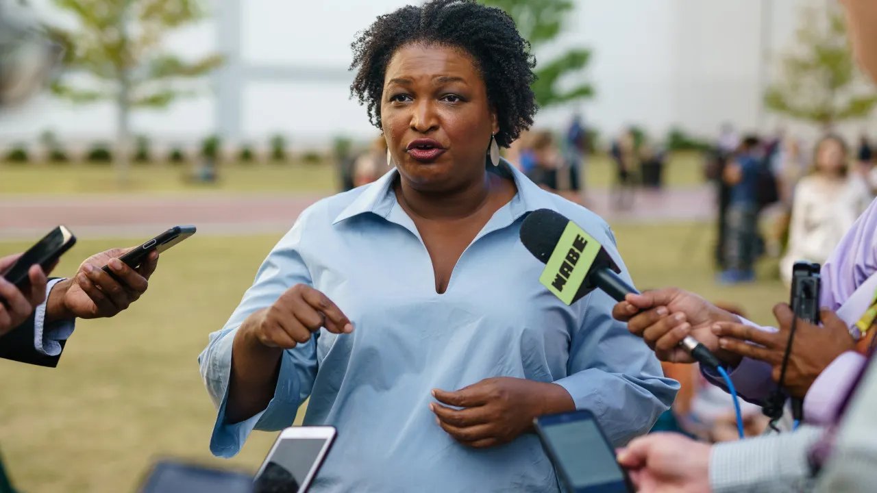 Stacey Abrams-founded group slapped with historic fine for campaign finance violations Stacey Abrams-founded group slapped with historic fine for campaign finance violations