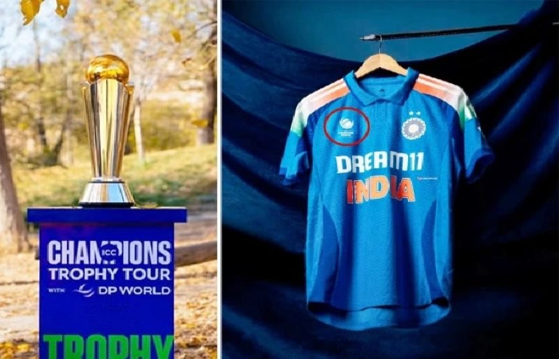 Champion Trophy: Indian team’s jerseys to feature official ICC logo mentioning Pakistan