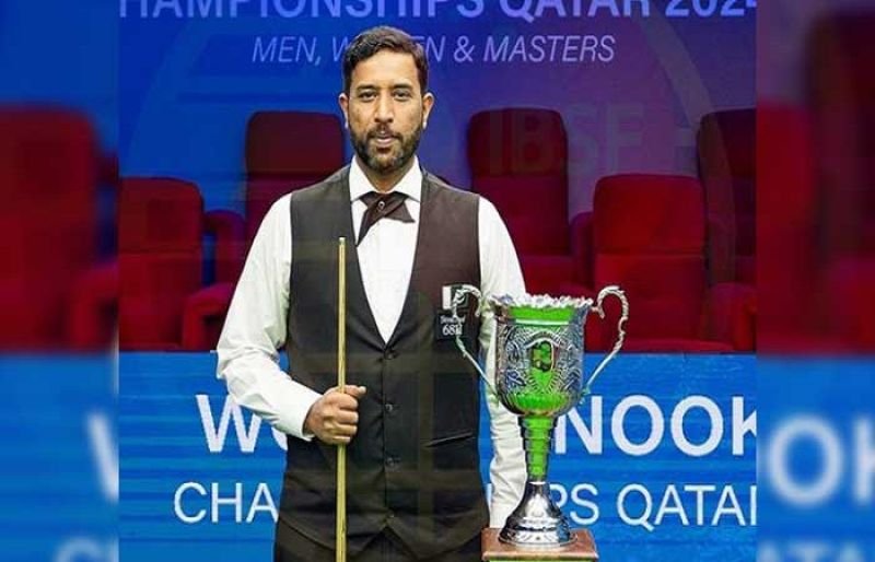 Mohammad Asif wins Saarc Snooker Championship in Colombo