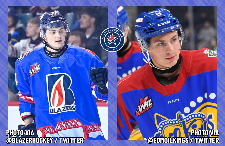 WHL’s Blazers, Oil Kings Roll Out First CHL Jersey Design Contest Winners of 2024-25 Season – SportsLogos.Net News