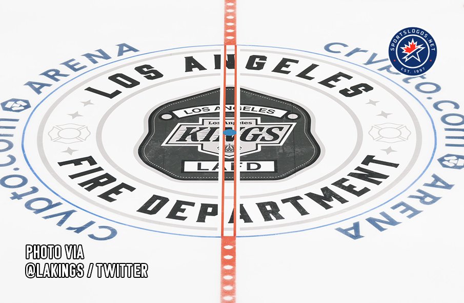 Los Angeles Kings Honor Firefighters With Center Ice Logo – SportsLogos.Net News