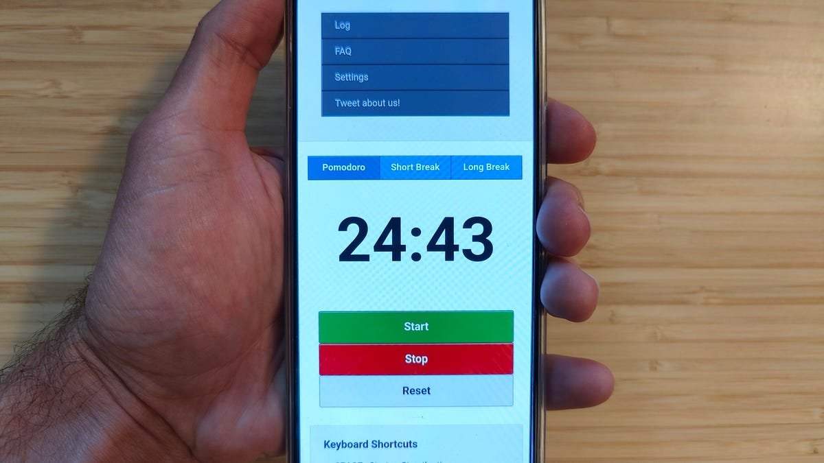 A Simple Pomodoro Timer App Is the Only Productivity Hack I Need