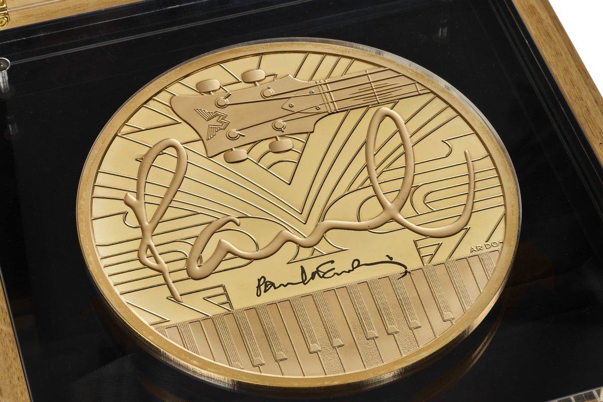 Sir Paul McCartney gold and silver coins put up for auction Sir Paul McCartney gold and silver coins put up for auction