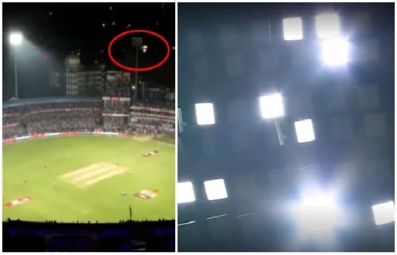 BCCI left red-faced after floodlight failure halts India-England second ODI