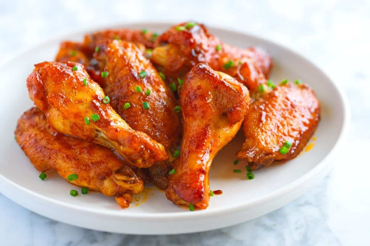 Spicy Glazed Chicken Wings Recipe Spicy Glazed Chicken Wings Recipe