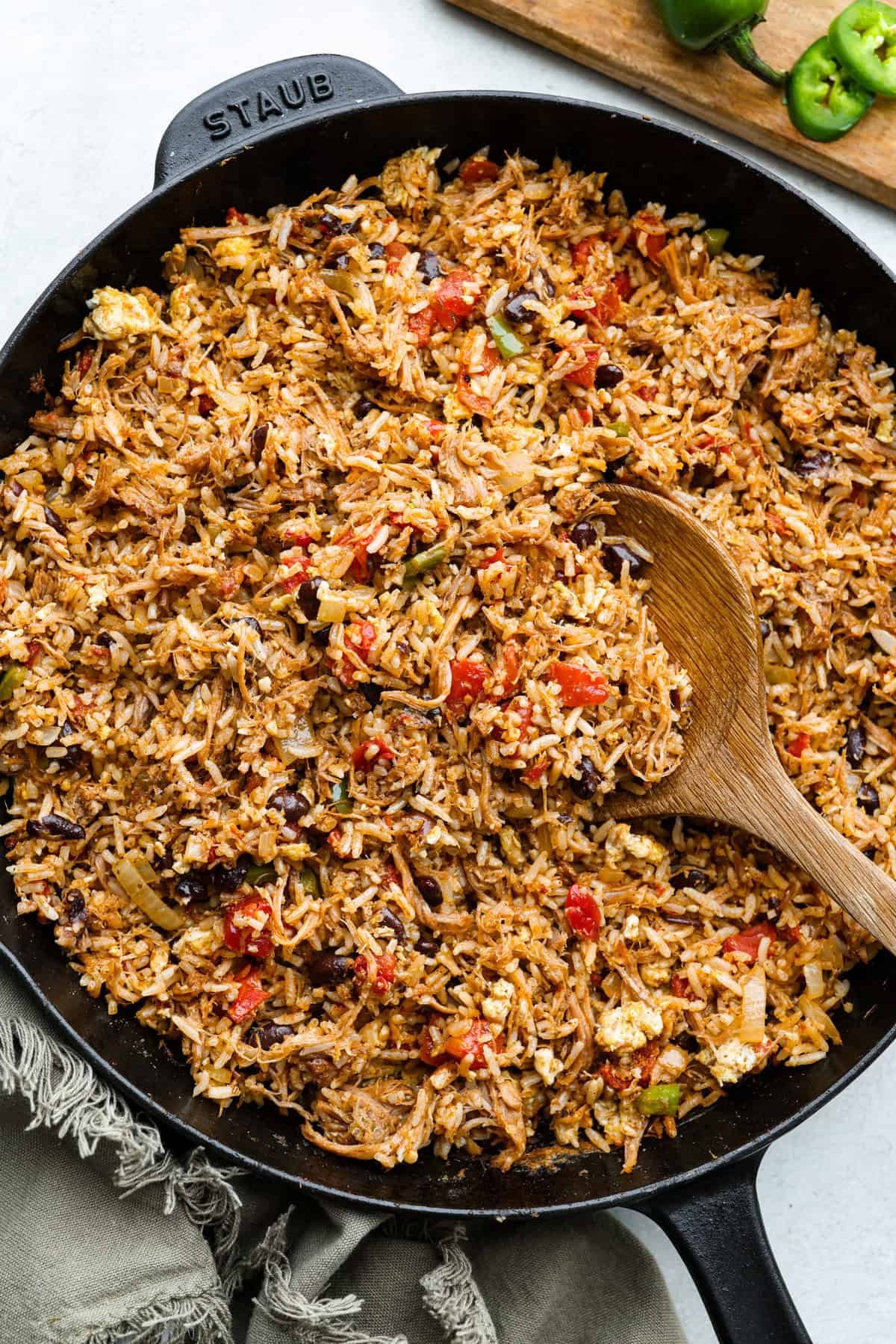Cowboy Fried Rice With Pulled Pork Cowboy Fried Rice With Pulled Pork