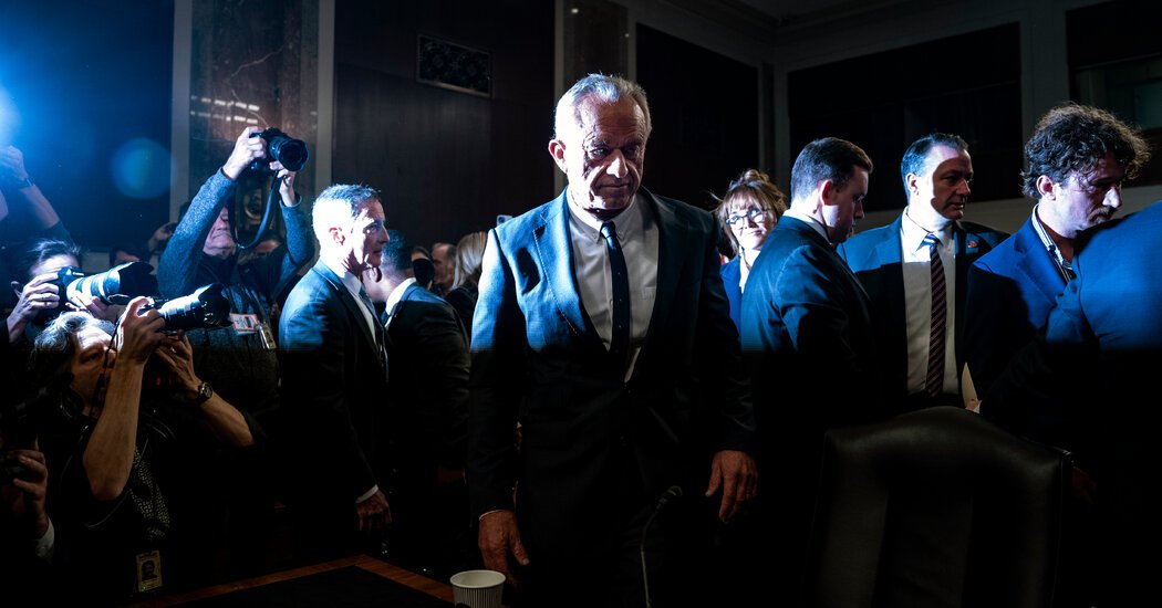 Behind Kennedy’s Vow to ‘Follow the Science’ on Vaccines Behind Kennedy’s Vow to ‘Follow the Science’ on Vaccines
