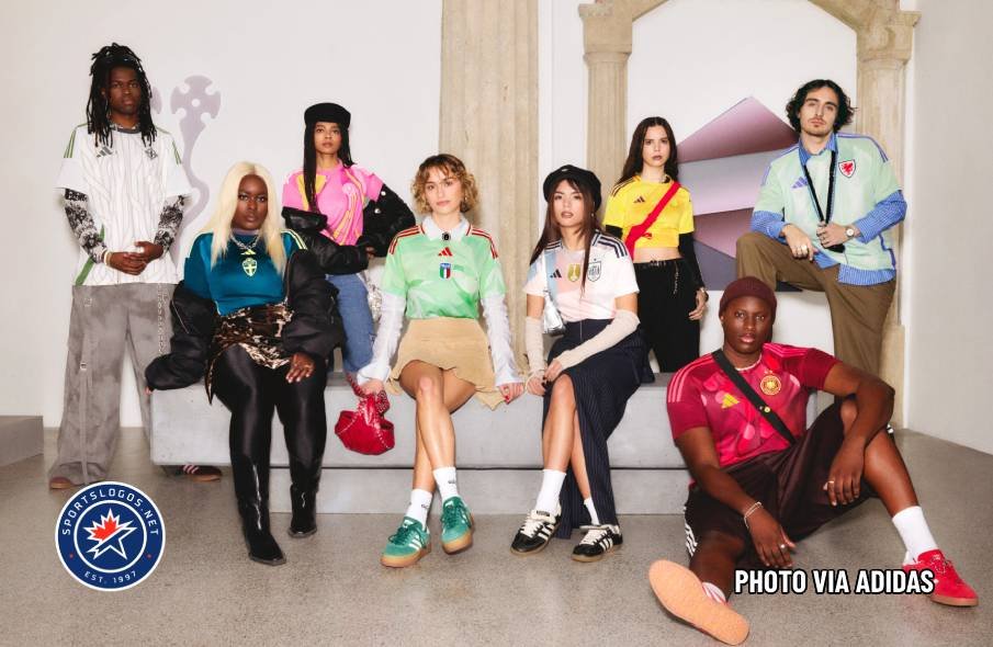Adidas Launches New Away Kits For 8 National Women’s Teams, Including 6 in Euro 2025 – SportsLogos.Net News Adidas Launches New Away Kits For 8 National Women’s Teams, Including 6 in Euro 2025 – SportsLogos.Net News