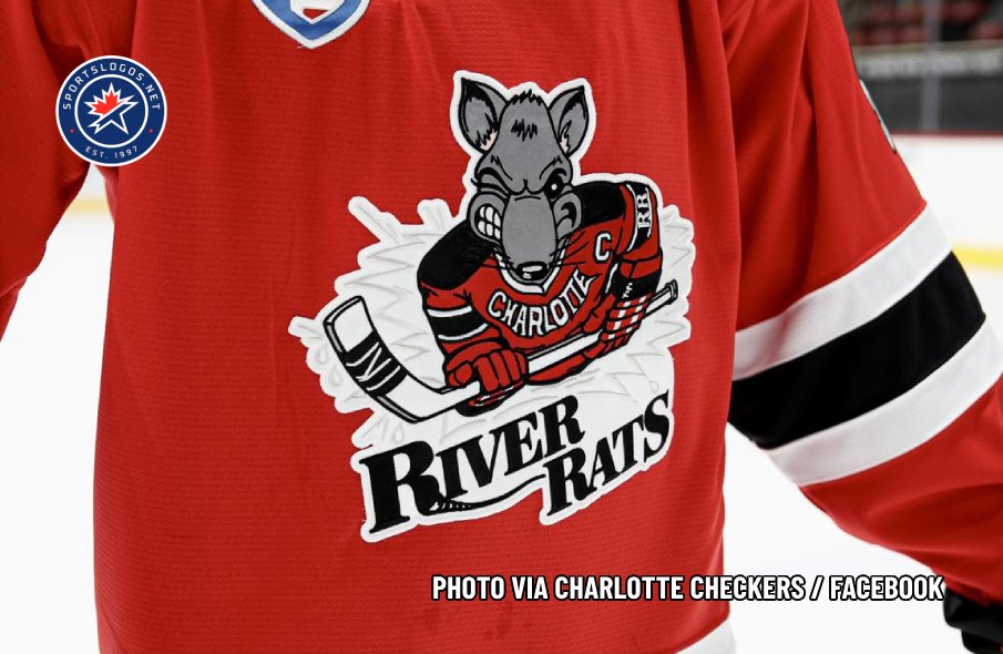 AHL’s Charlotte Checkers Play ‘What If?’ With Alternate River Rats Identity – SportsLogos.Net News AHL’s Charlotte Checkers Play ‘What If?’ With Alternate River Rats Identity – SportsLogos.Net News