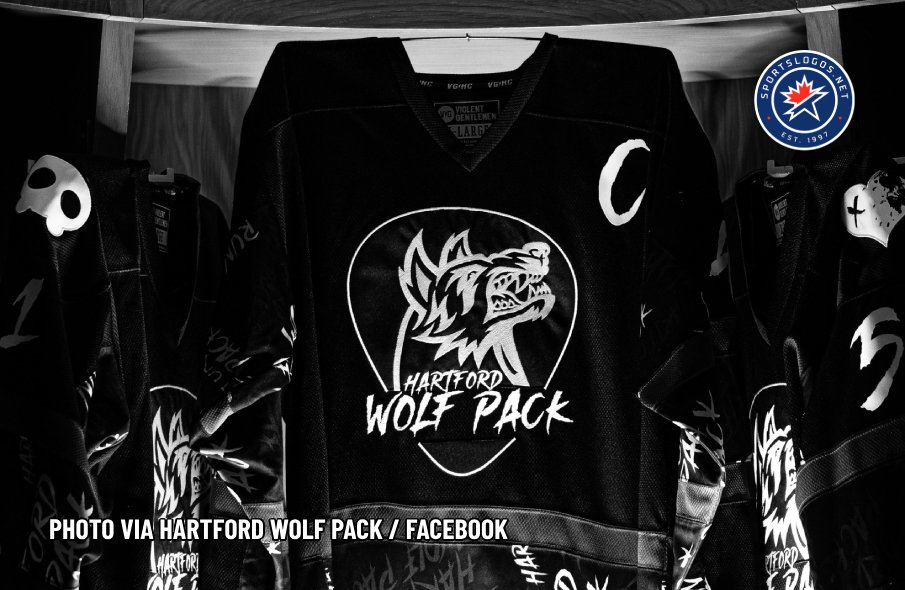 AHL’s Hartford Wolf Pack Join the Black Parade With Emo Night Jerseys – SportsLogos.Net News AHL’s Hartford Wolf Pack Join the Black Parade With Emo Night Jerseys – SportsLogos.Net News