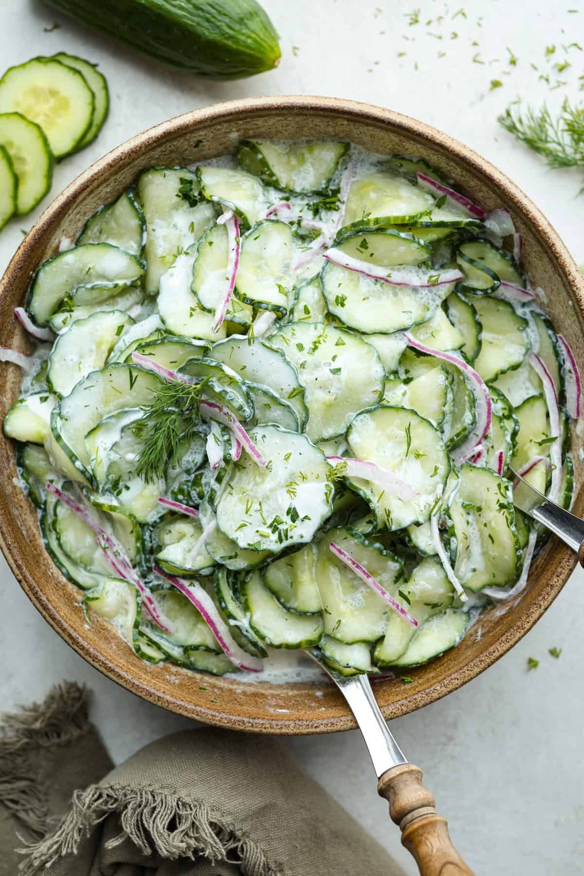 German Cucumber Salad | The Recipe Critic German Cucumber Salad | The Recipe Critic