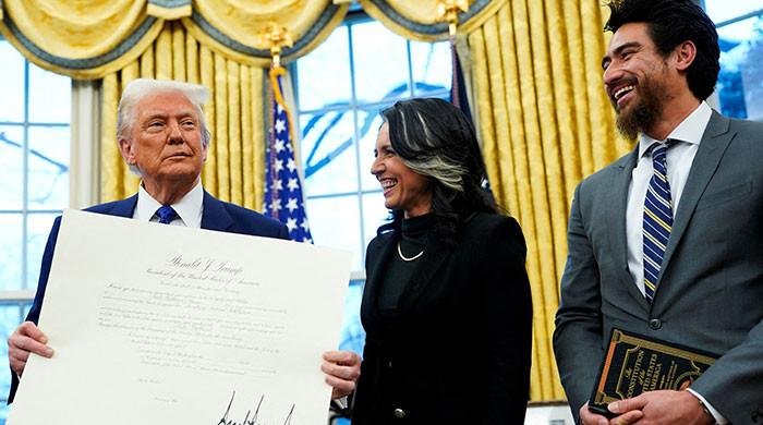 Tulsi Gabbard sworn in as US intel chief after Senate’s confirmation Tulsi Gabbard sworn in as US intel chief after Senate’s confirmation