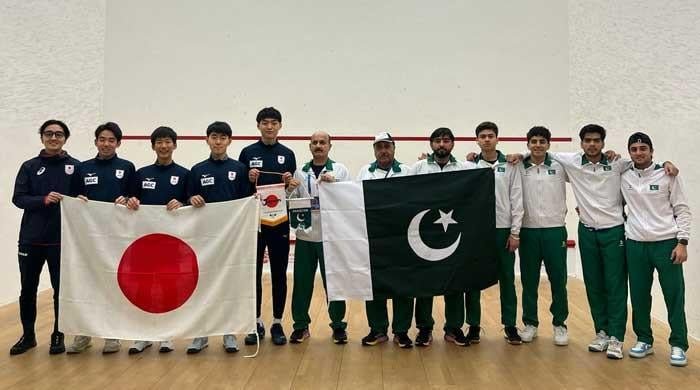 Pakistan defeats Japan to reach 22nd Asian Junior Squash semi-finals Pakistan defeats Japan to reach 22nd Asian Junior Squash semi-finals