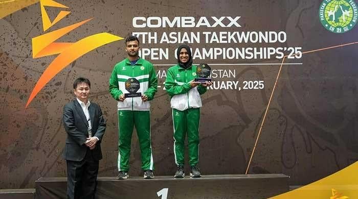 Pakistan shine at Asian Taekwondo Championships on day three Pakistan shine at Asian Taekwondo Championships on day three
