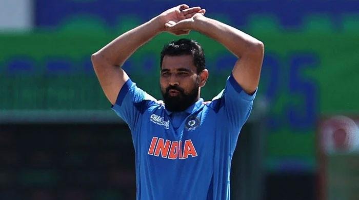 India’s Shami bowls five wides in one over India’s Shami bowls five wides in one over