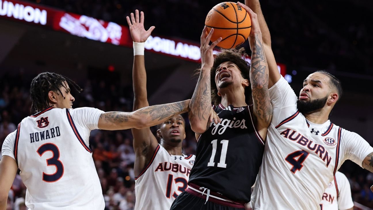 Auburn falls in Texas A&M’s first win over No. 1-ranked team Auburn falls in Texas A&M’s first win over No. 1-ranked team