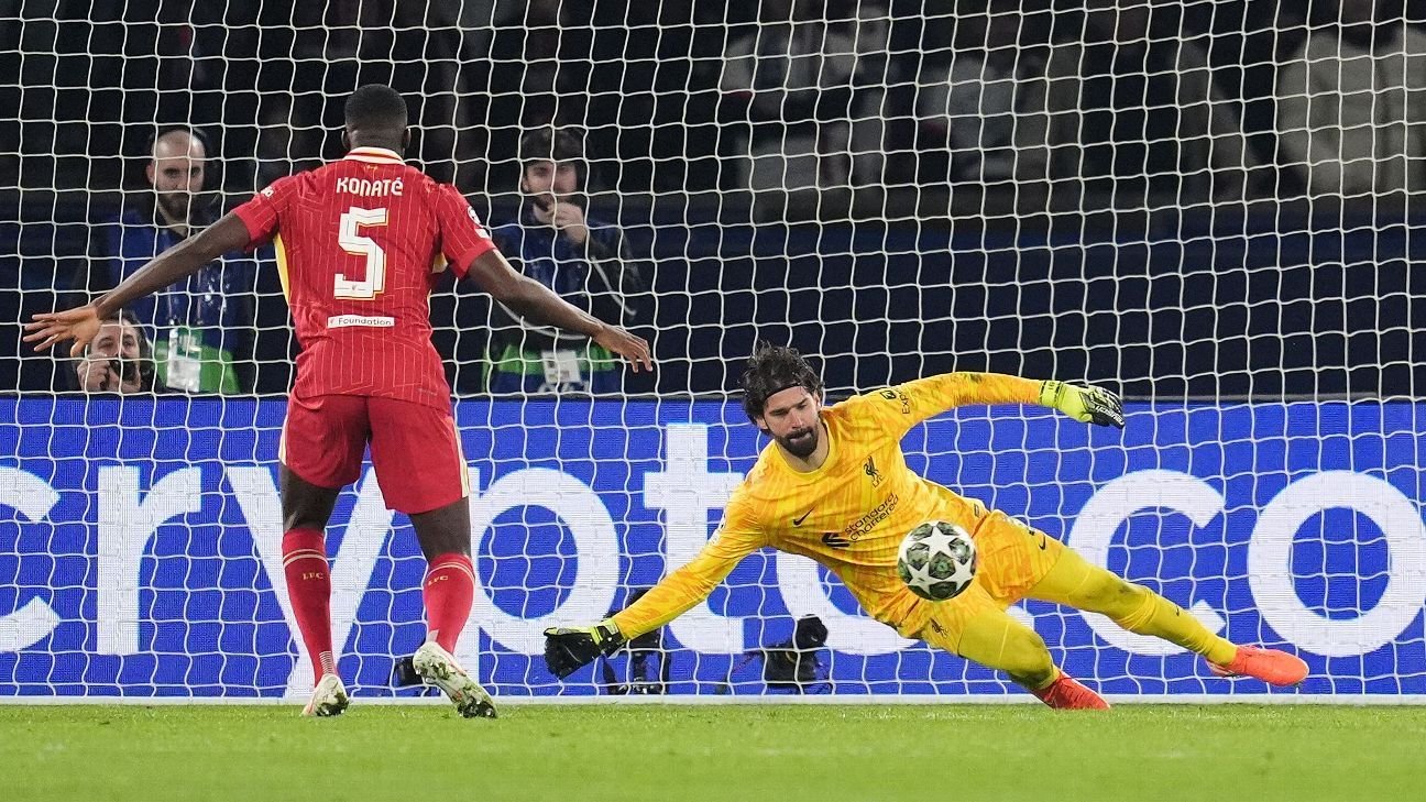 Liverpool GK Alisson on heroics vs. PSG: Best game of my life Liverpool GK Alisson on heroics vs. PSG: Best game of my life