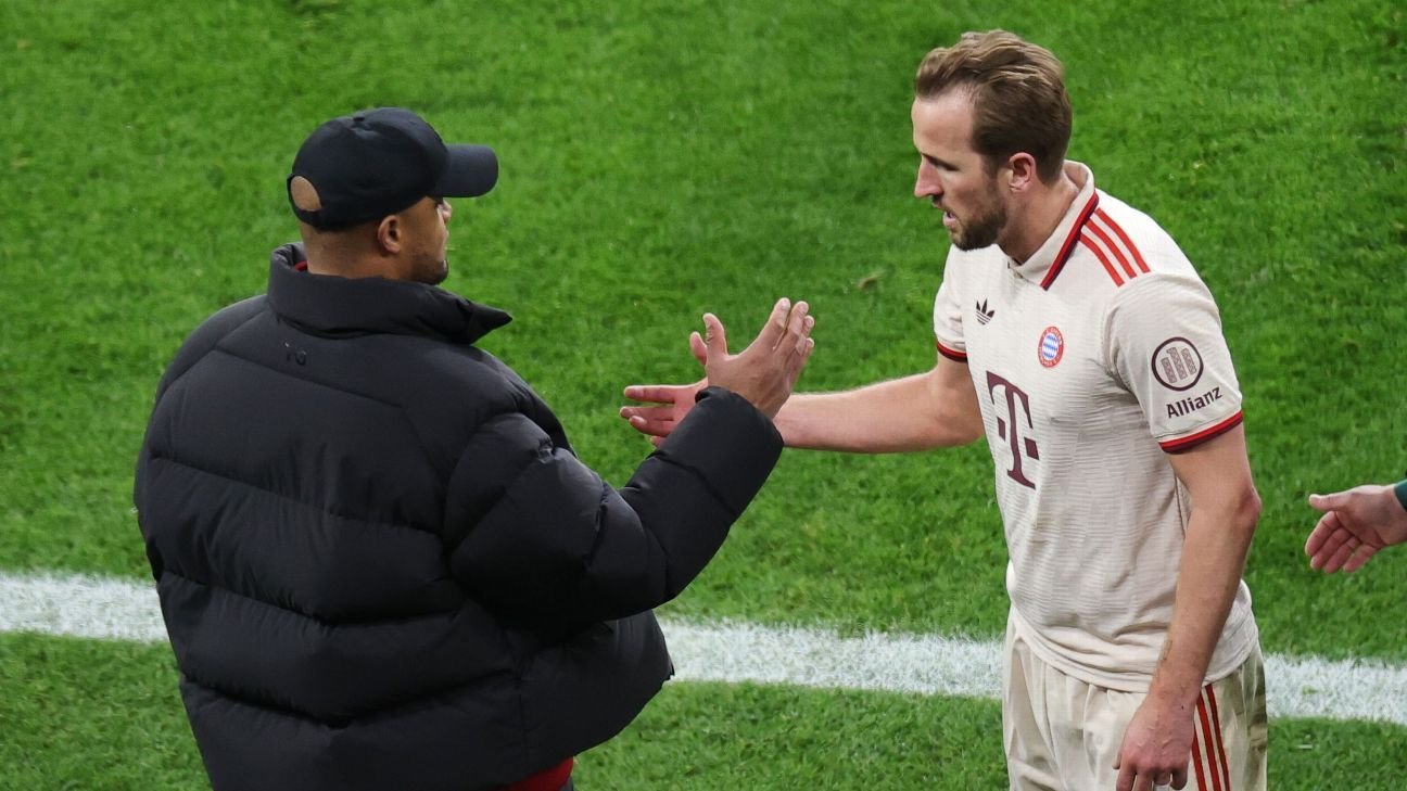 Bayern Munich striker Kane ‘better with age,’ Kompany says