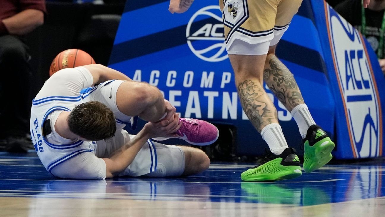 Duke facing questions after Cooper Flagg, Maliq Brown injuries