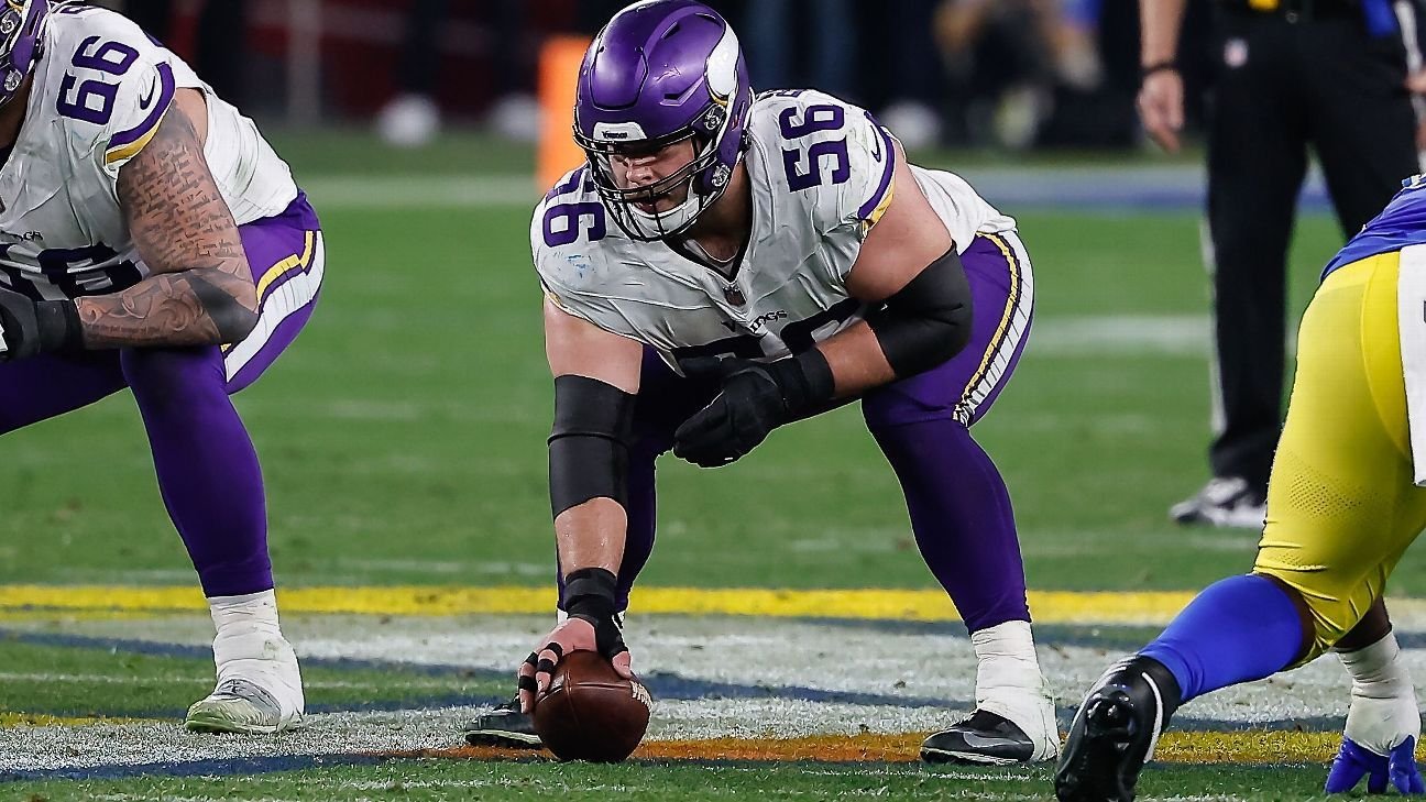 Sources: Vikings to release center Garrett Bradbury if no trade