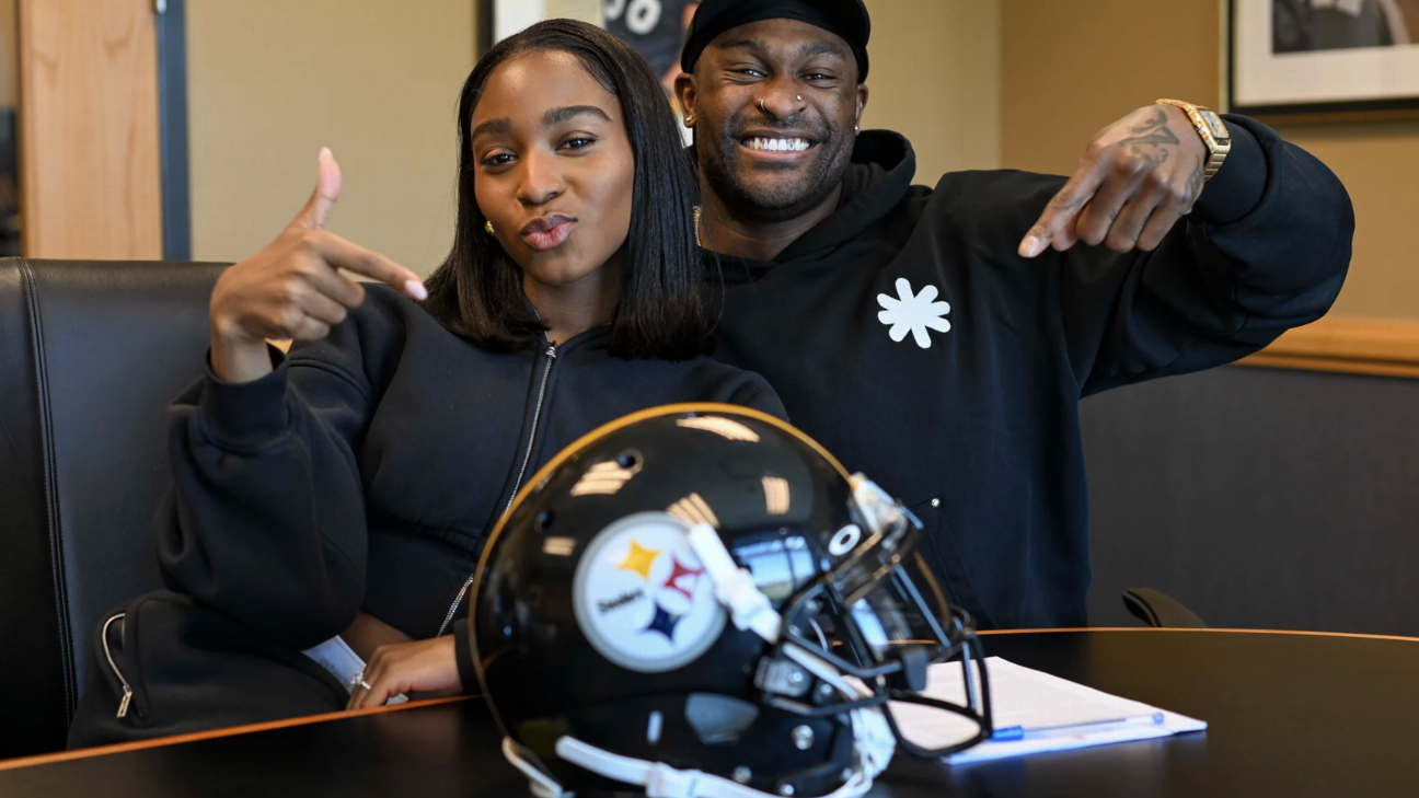 Steelers WR DK Metcalf shares news of engagement to Normani