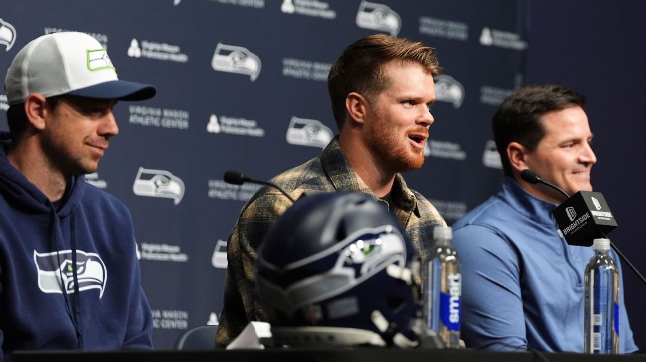 Seahawks’ Darnold to apply lessons from disastrous ’24 finish