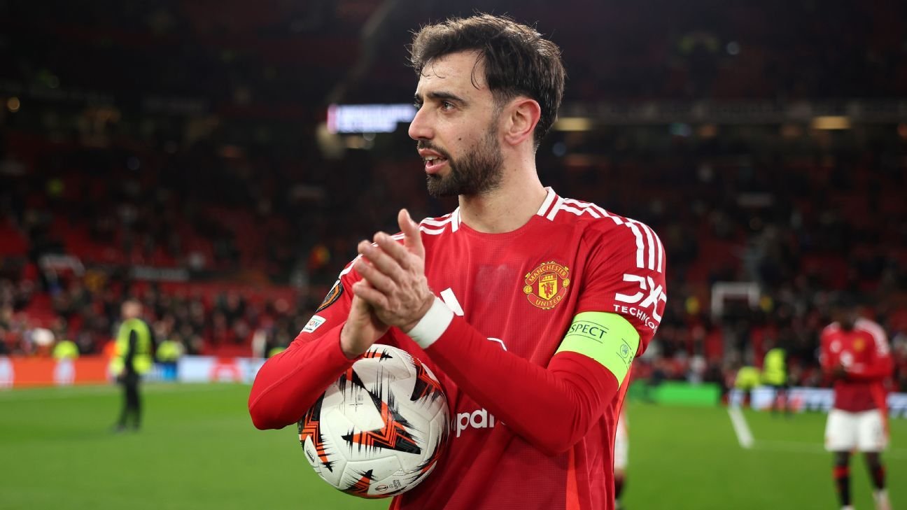 Man United’s Ruben Amorim: Bruno Fernandes needs our help to win titles