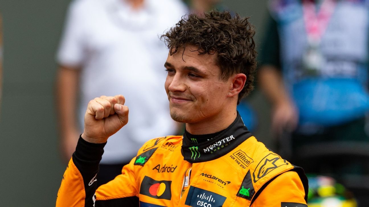 Australian GP qualifying: McLaren lockout front row with Lando Norris on pole