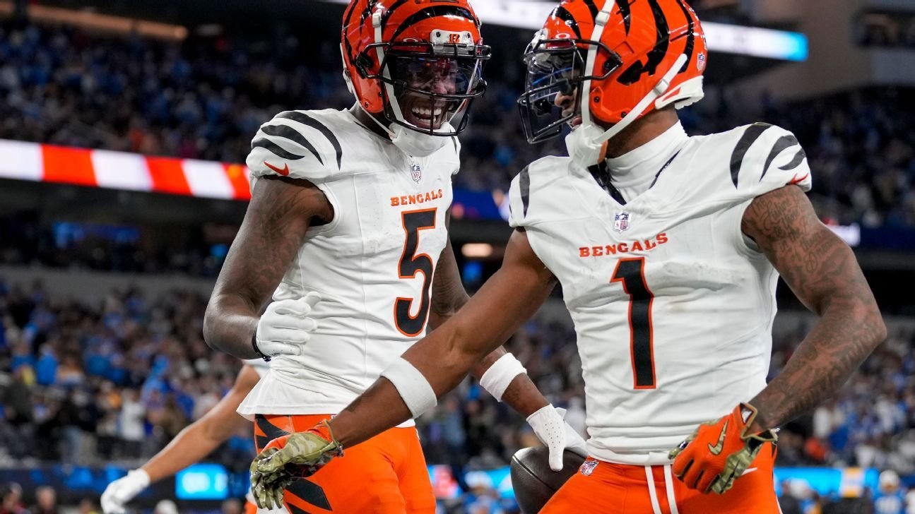 Ja’Marr Chase, Tee Higgins look to push each other, Bengals to new heights