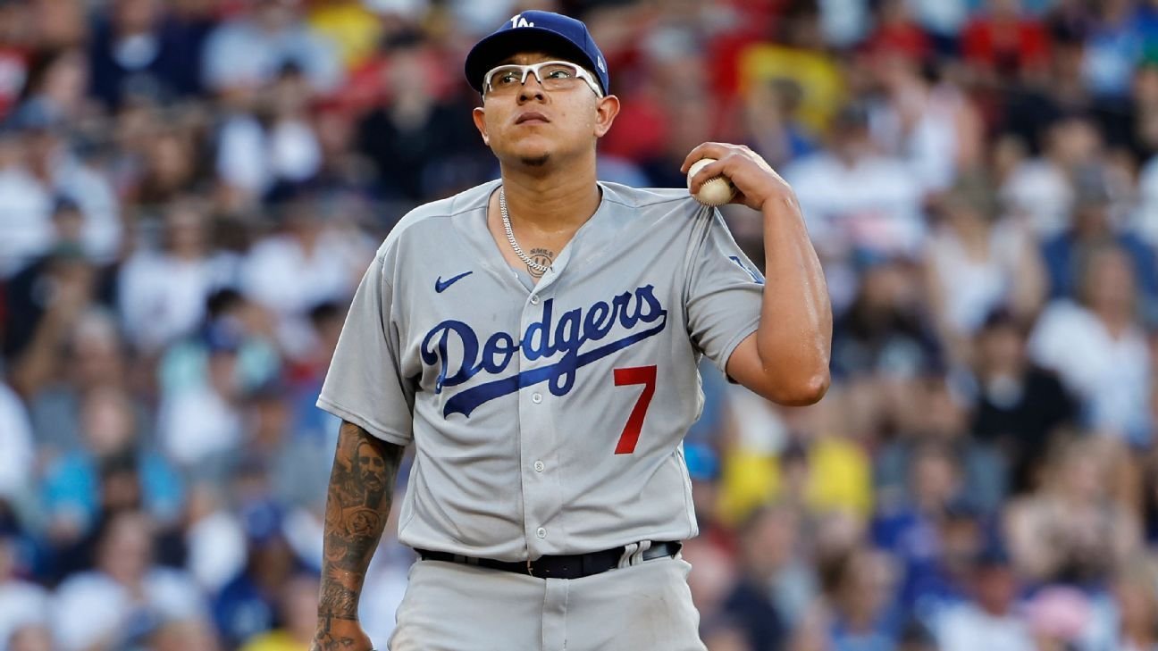 Free agent Julio Urias suspended through All-Star break