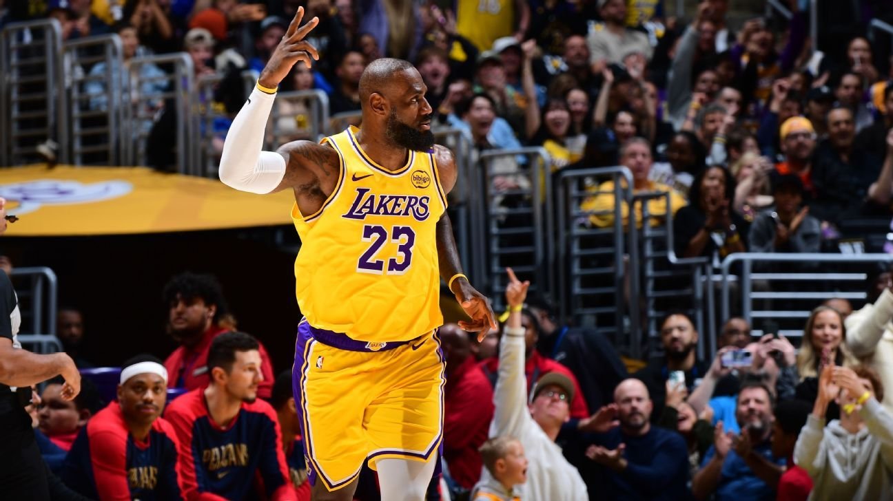 Lakers healthy again as LeBron James returns vs. Bulls