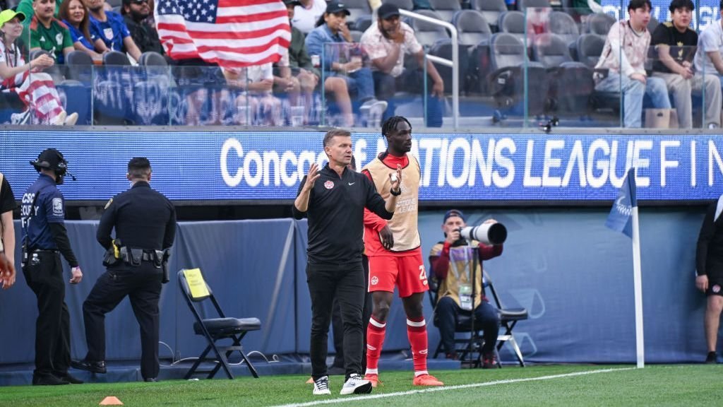 Canada coach Marsch sent off in CNL win over United States