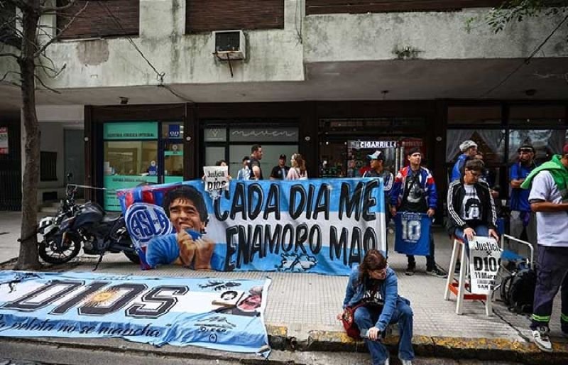 Argentina kicks off trial into death of football star Diego Maradona