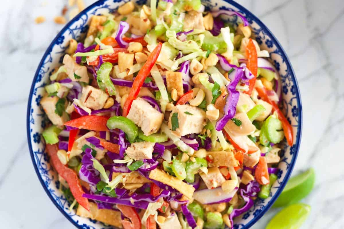 Crunchy Thai Chicken Salad Recipe