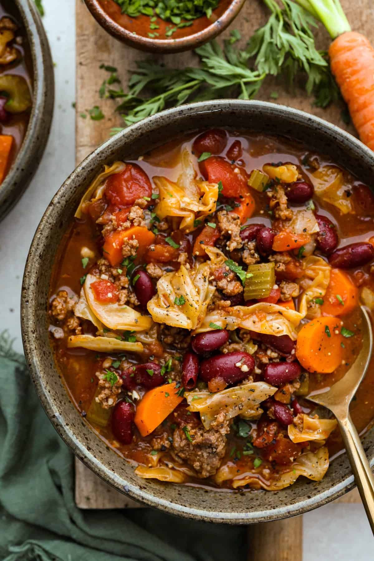 Best Ever Beef and Cabbage Soup