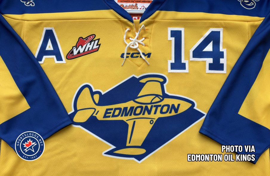 WHL’s Edmonton Oil Kings Fly Into the Past With Retro Flyers Jerseys – SportsLogos.Net News