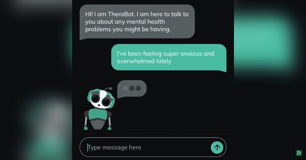 This Therapist Helped Clients Feel Better. It Was A.I.