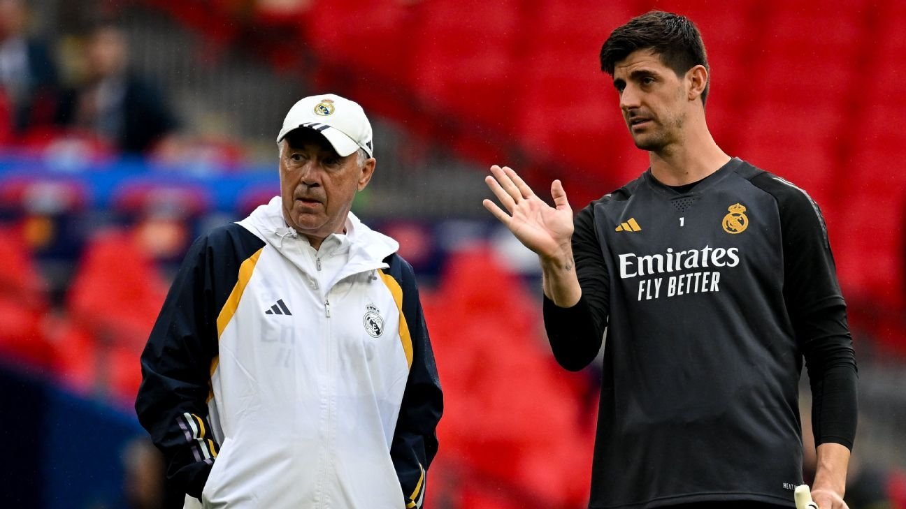Real Madrid wary of Arsenal set-piece threat, Courtois says Real Madrid wary of Arsenal set-piece threat, Courtois says