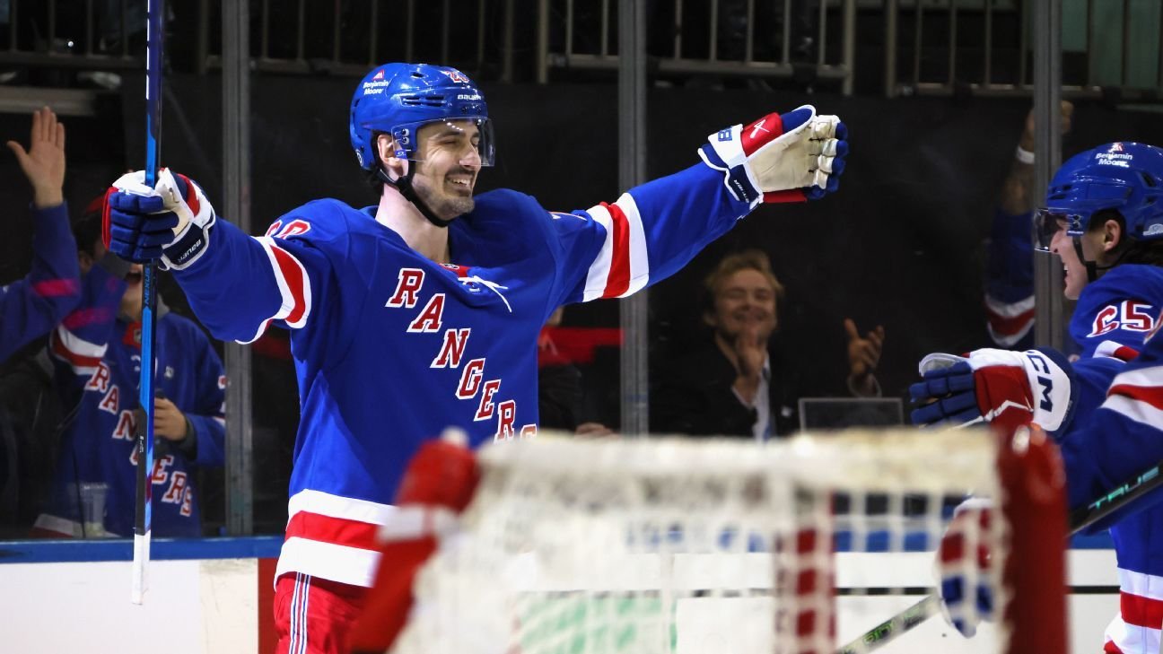 NHL playoff standings: The Rangers’ path to the postseason