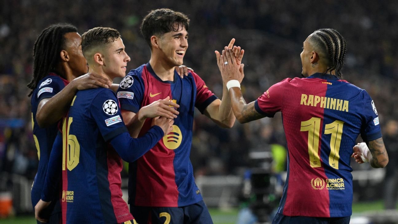 Barcelona’s Raphinha apologizes to Cubarsi for stolen goal Barcelona’s Raphinha apologizes to Cubarsi for stolen goal
