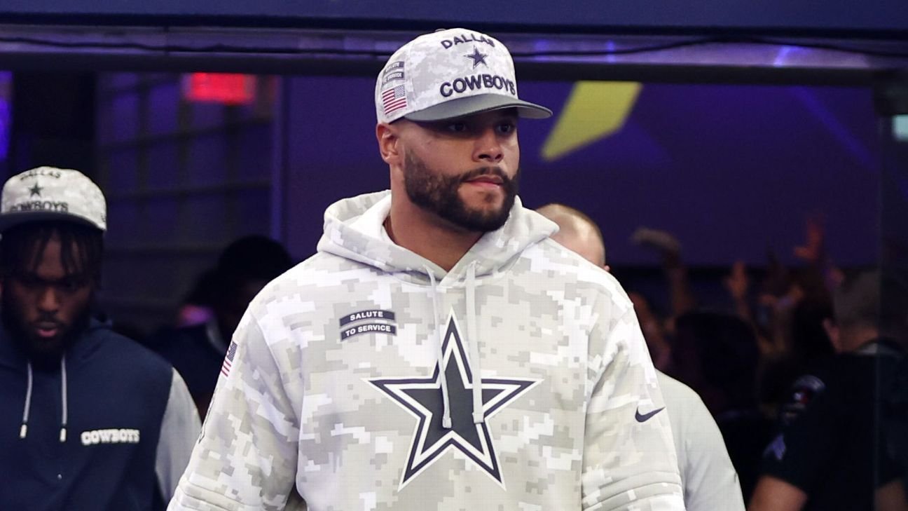 Dak Prescott – Hamstring improving, could play game ‘if I had to’ Dak Prescott – Hamstring improving, could play game ‘if I had to’
