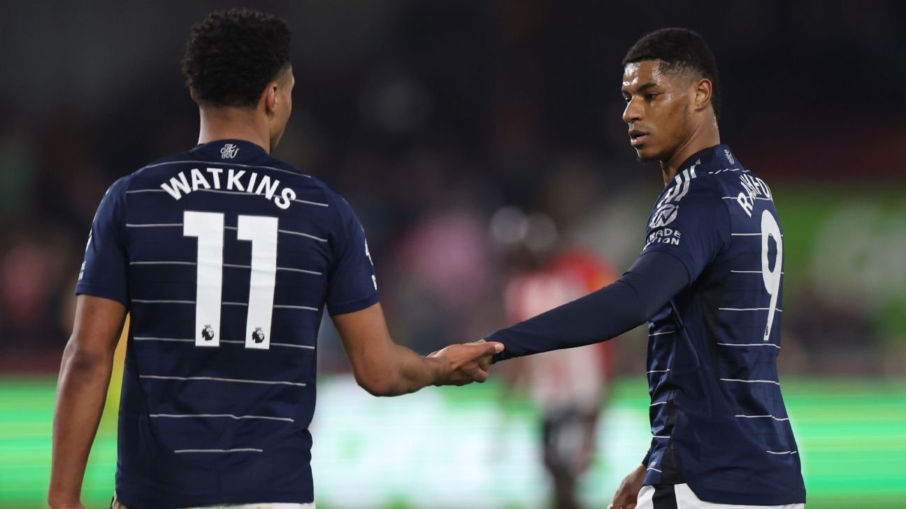 Aston Villa need more time to pair Rashford, Watkins in attack